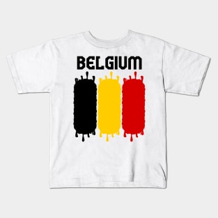 Belgium Art Kids T-Shirt